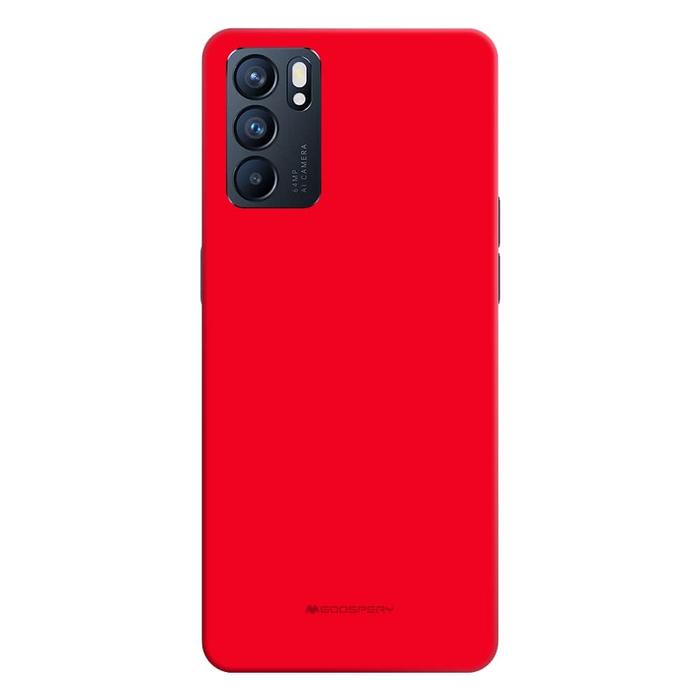 Gambar GOOSPERY Oppo Reno 6 5G Soft Feeling Jelly Case - Red dari Goospery Indonesia undefined Tokopedia
