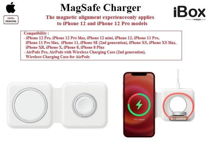 Apple Magsafe Charger Qi Charger Iphone 12 Pro Max Jual Apple