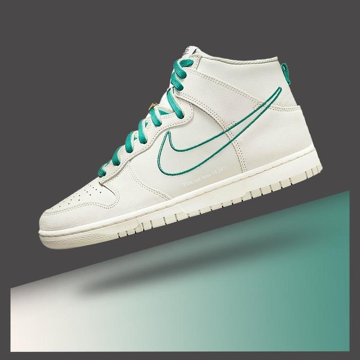 Jual Nike Dunk High First Use Green Noise DH0960-001 100% Original
