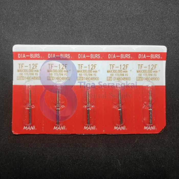Gambar Mani Finishing Fine Diamond Bur / Dia Burs Merah FO TC TR TF - TF-12F dari 3sdentsply undefined Tokopedia
