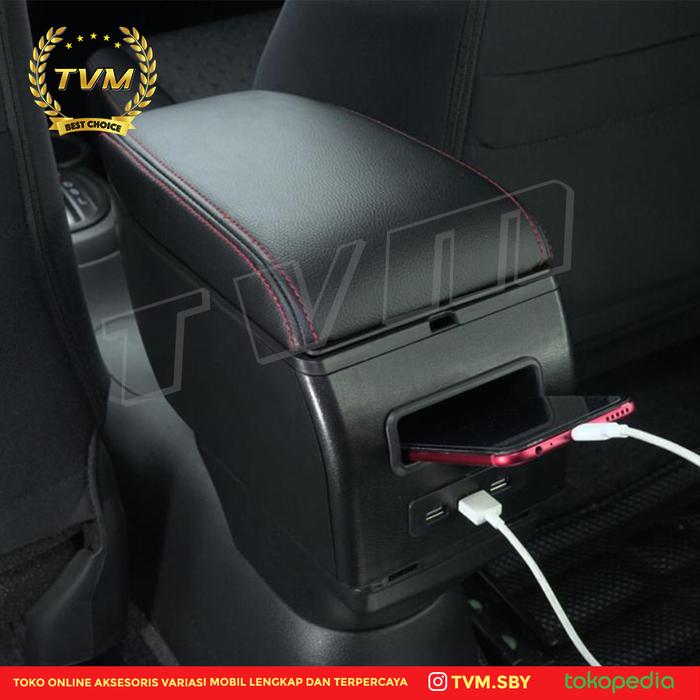 Jual Armrest / Console / Consule box with USB Charger Brio Mobilio BRV ...