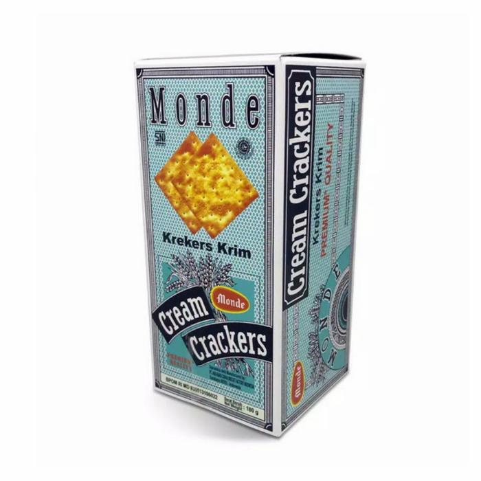 Gambar Monde cream cracker 180 gr dari delstoreid undefined Tokopedia