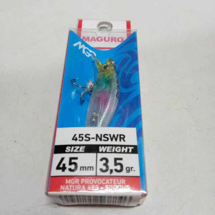 Gambar Umpan Pancing/Lure/Minnow Maguro Provocateur Natura 45s-Sinking - 45S-NSWR dari Lautan Pancing01 undefined Tokopedia