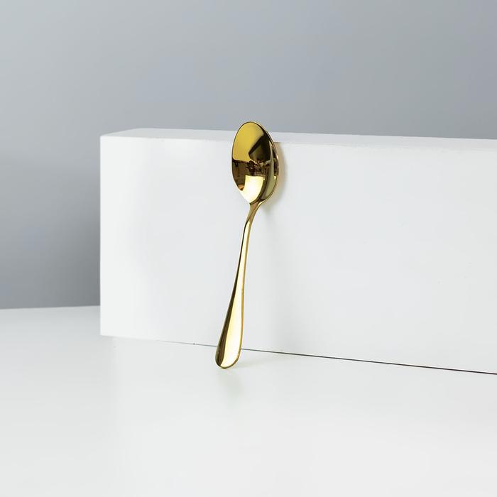 Gambar Sendok Teh - Tea Spoon Sendok Kue Dessert Spoon Hotel Silver Gold Ungu - Gold dari Conalli undefined Tokopedia