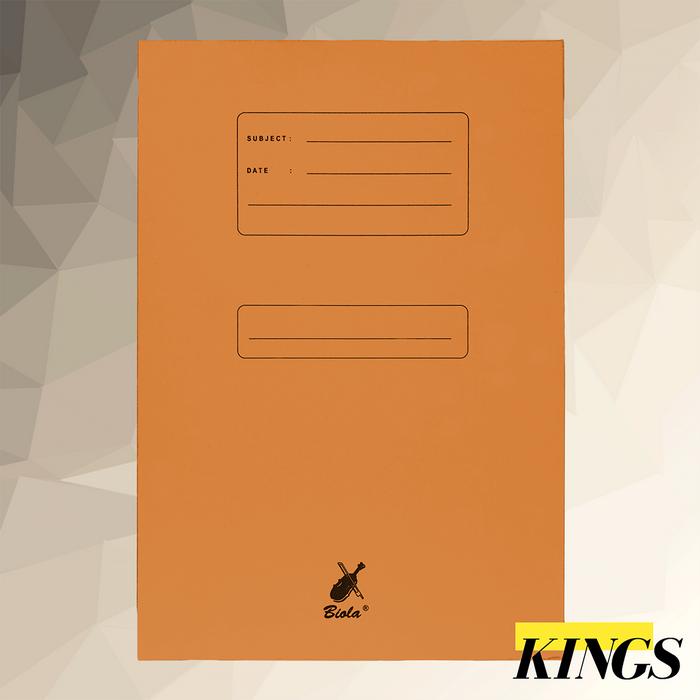 Gambar Biola Folder File / Map / Stopmap 5002 - Orange dari Kings Stationery - School & Office Supply undefined Tokopedia