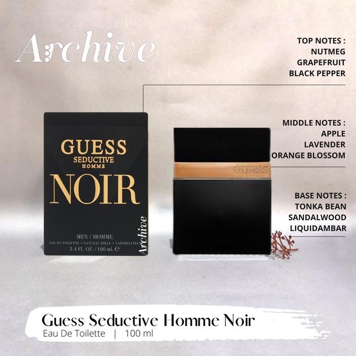 guess noir perfume men