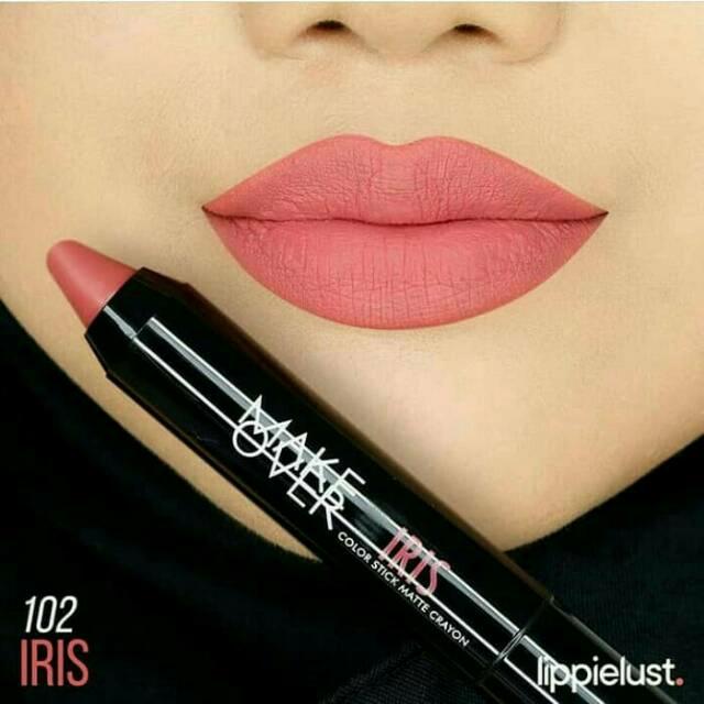 Gambar Make Over Color Stick Matte Crayon - Iris dari Housematte undefined Tokopedia