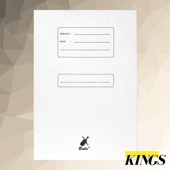 Gambar Biola Folder File / Map / Stopmap 5002 - Putih dari Kings Stationery - School & Office Supply undefined Tokopedia