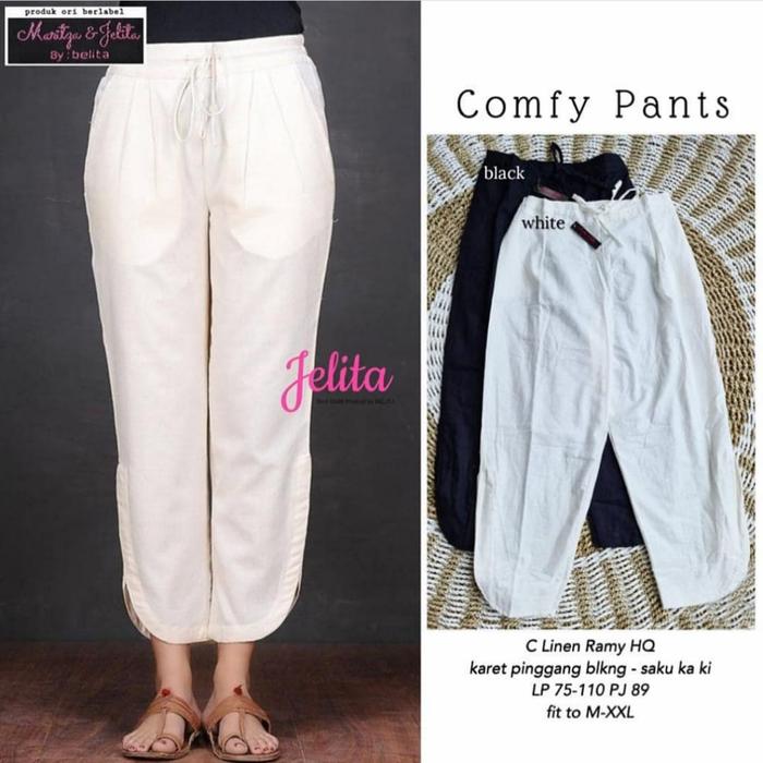 Gambar Comfy Pants by Jelita Solo - Hitam dari WAShopSolo undefined Tokopedia