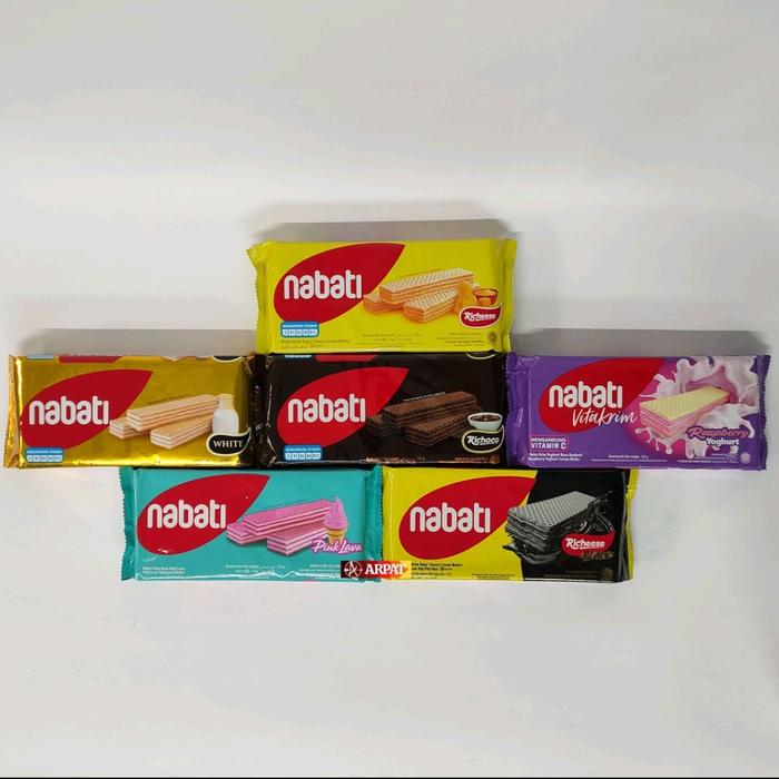 Gambar Nabati Wafer All Variant 132gr dari Z COLLECTION DEPOK undefined Tokopedia