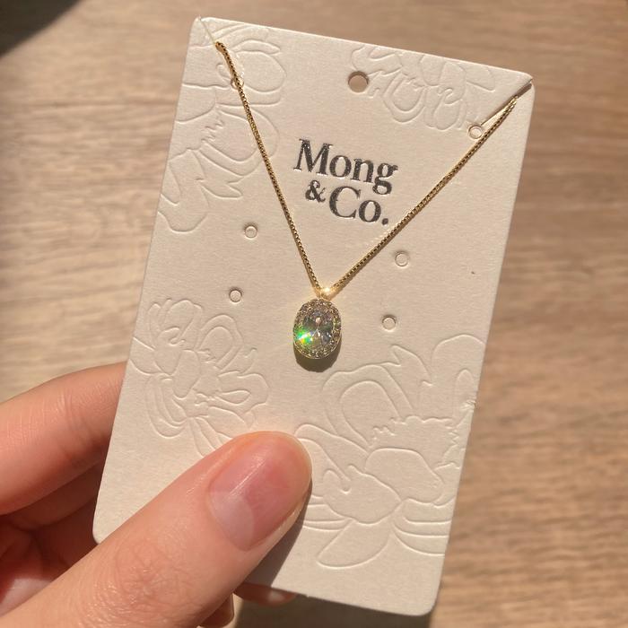 Gambar Mong&Co Joan S925 Necklace - Kalung Wanita Silver Sterling 925 Fashion - Gold dari Mong&Co undefined Tokopedia