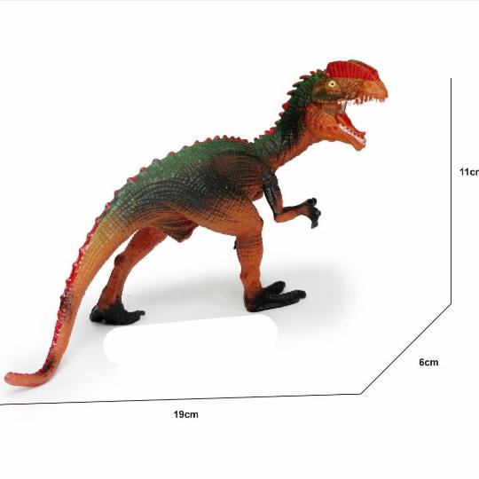 Gambar Dinosaurus Jurassic Park World Angry Collar Dilophosaurus Dino Figure - Cokelat dari Larizt Shop Jakarta undefined Tokopedia