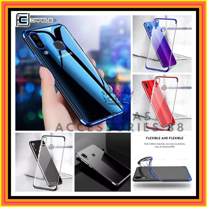 Jual SAMSUNG GALAXY M20 M 20 PLATING KORI SOFT JELLY LIST CASE