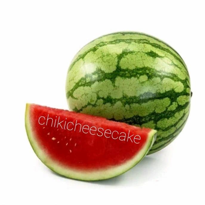Gambar BUAH SEMANGKA MERAH SEGAR TANPA BIJI / RED WATERMELON SEEDLESS FRESH dari chikicheesecake2 undefined Tokopedia