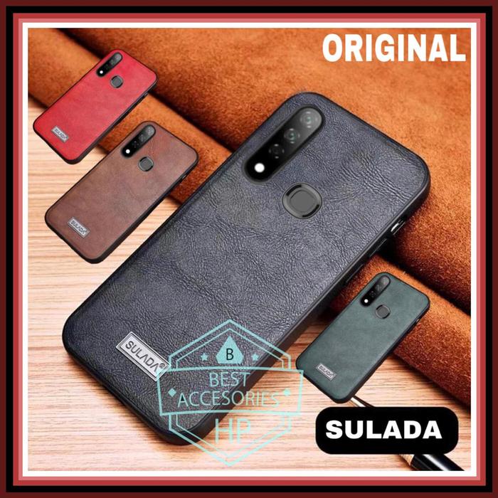 Gambar VIVO Y11 2019 ORIGINAL SULADA LEATHER HARD SOFT CASE COVER CASING VIVO - Hitam, VIVO Y11 2019 dari Best Accesories Hp undefined Tokopedia