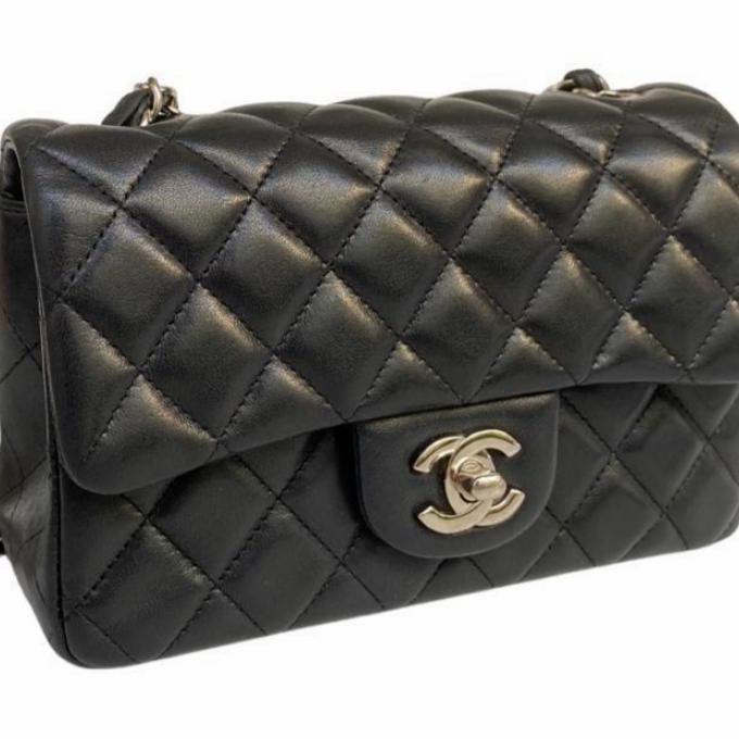 Gambar tas bekas original branded / Mini rec black lamb SHW #21 dari tw88originalbranded undefined Tokopedia
