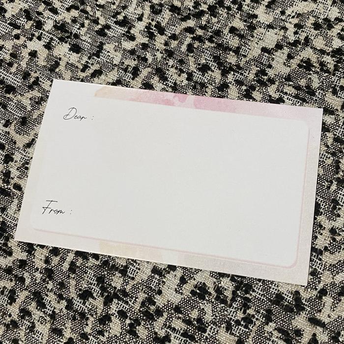 Gambar Kartu Ucapan Kosong Blank Card / Greeting Card Ucapan Hang Tag - 4 dari dmixshopusa undefined Tokopedia