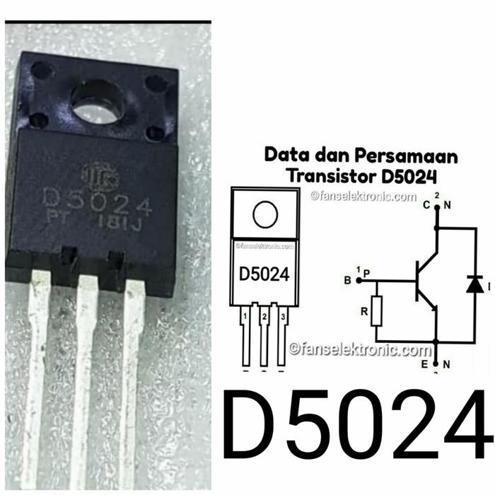 Gambar d5024 d 5024 transistor horisontal tv polytron - D5023 dari lasman toji undefined 3 Tokopedia