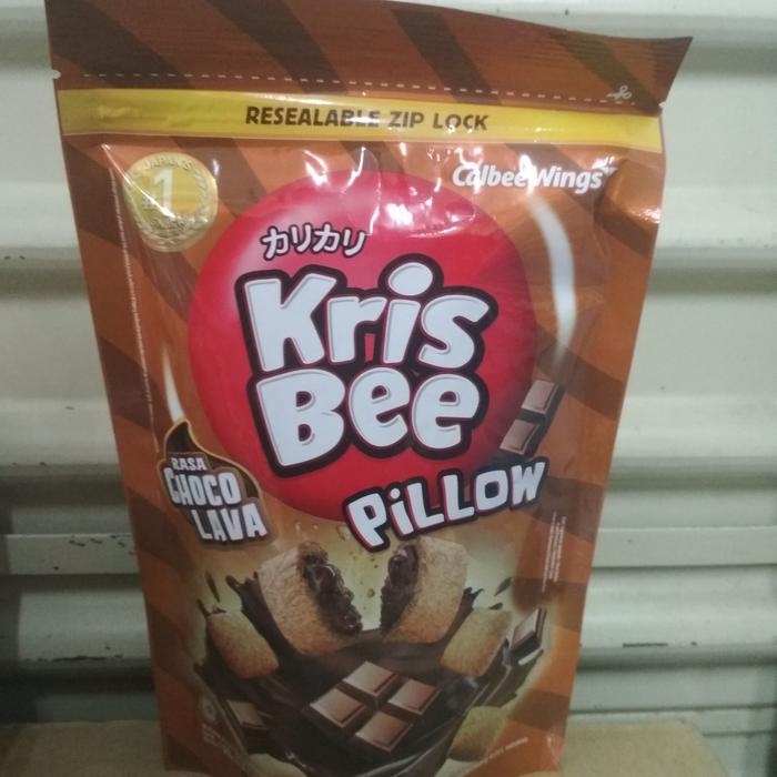 Gambar Kris Bee pillow strawberry & coklat 110g. - Cokelat dari Nathisa mart undefined 5 Tokopedia