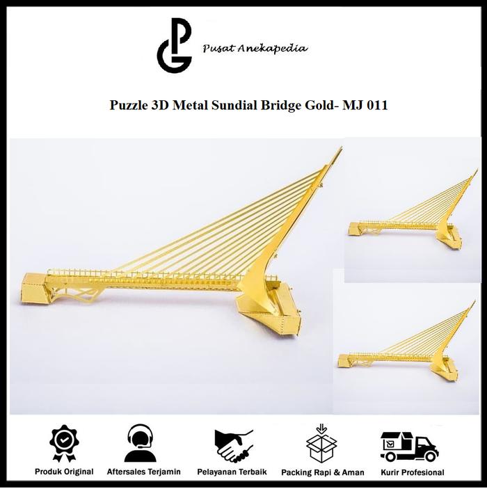 Gambar Puzzle 3D Metal Mustang P-51 Plane - Sundial Bridge - Traktor- Capitol - Bridge MJ011 dari Pusat Anekapedia undefined Tokopedia