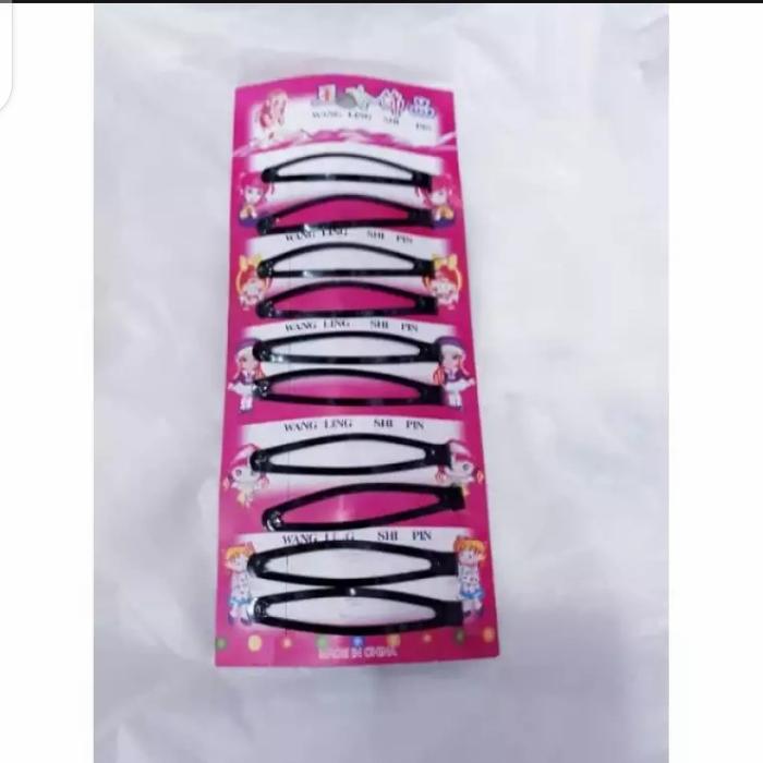 Gambar Jepit Rambut / Jepit Tiktok Hitam dari shakirra shop undefined Tokopedia