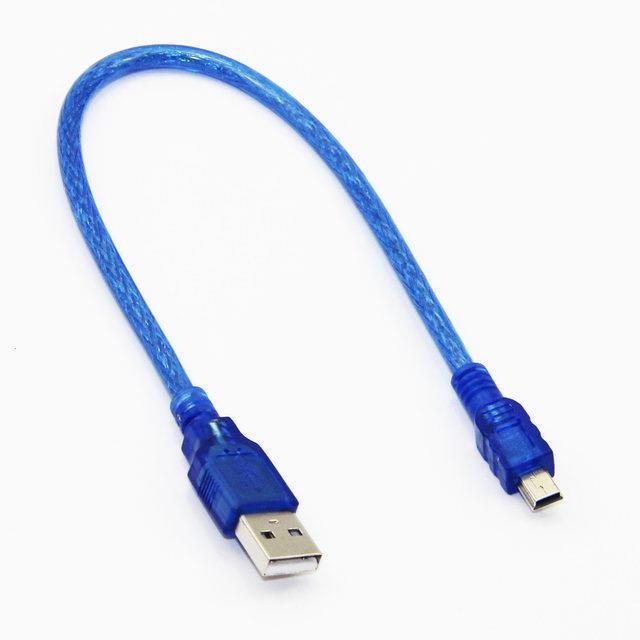 Gambar Male USB Type A to Male Mini USB Type B Arduino Nano Data Cable dari MikroPal undefined Tokopedia