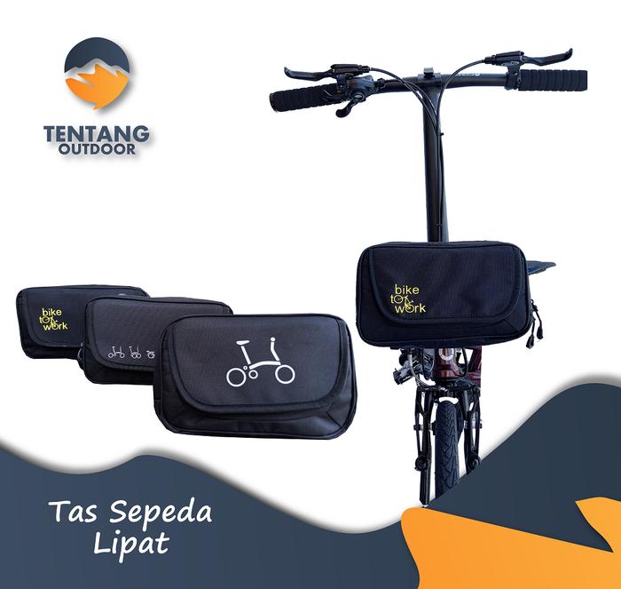 Gambar Tas Sepeda Lipat FRONT BLOCK FB03 Tas Seli Folding Bike Front Bag - Va dari TentangOutdoor undefined Tokopedia