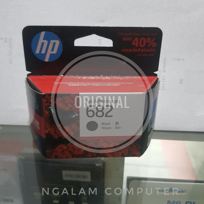 Gambar Cartridge HP 682 Original - Black dari Ngalam Computer undefined Tokopedia