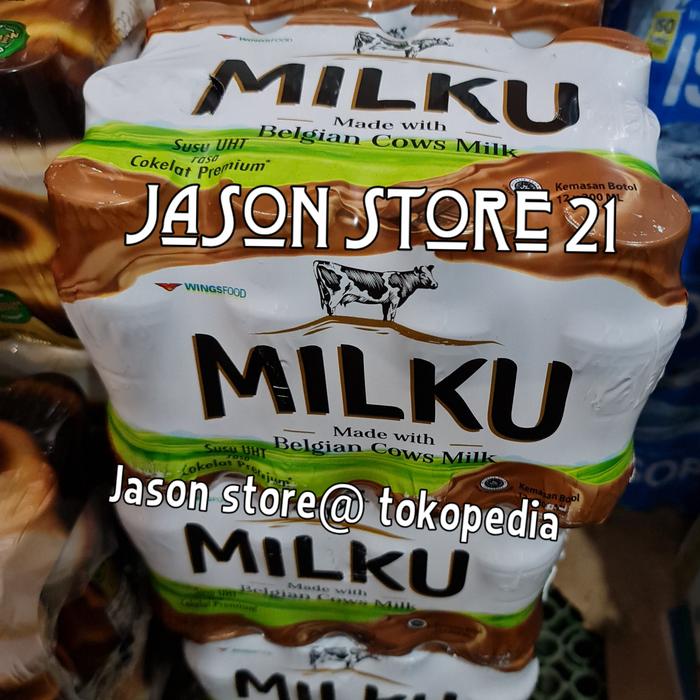 Gambar Susu Milku isi 12 botol (@200 ml)/Susu botol Milku 12 pcs dari Jason Store 21 undefined Tokopedia