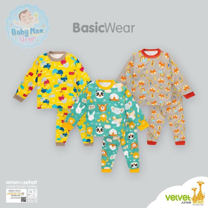 Gambar VELVET JUNIOR Setelan Oblong Lengan Panjang + Celana Panjang. 3 Stel. - XXL, Gems in sky dari Baby Max Shop3 undefined Tokopedia