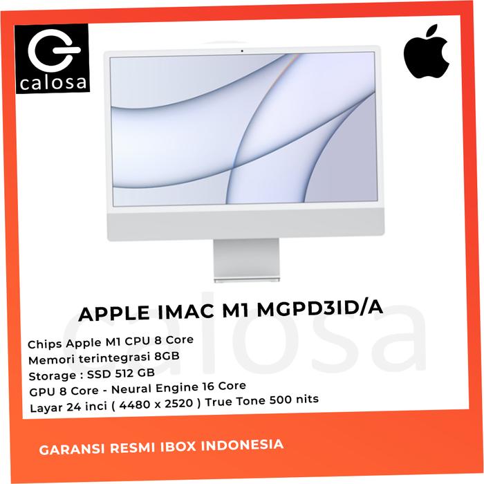 Jual New Apple iMac 24inch MGPD3ID A 