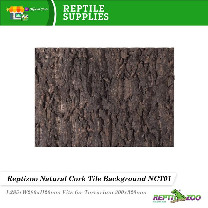 Gambar Natural Cork Tile Background - 285x280x20mm dari Reptizoo undefined Tokopedia