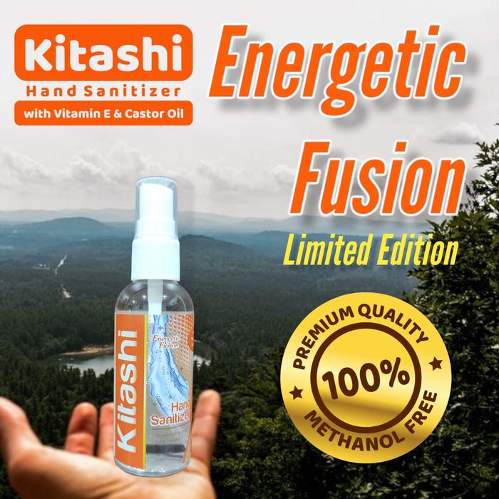 Gambar KITASHI HAND SANITIZER 60 ml - Energetic Fsion dari ONC store ID undefined Tokopedia