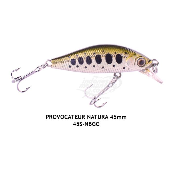Gambar Umpan Pancing Minnow Maguro Provocateur Natura 45mm 3,5gr - NBGG, 45MM SINKING dari Indonesiamemancing undefined Tokopedia