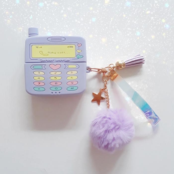 Gambar Silicone Airpods 1/2/Pro Case Cute Phone / Casing Airpods Kawaii Lucu - Ungu, Airpods Pro dari Whole Shoppu undefined Tokopedia