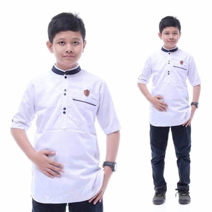 Gambar koko kurta anak tanggung - Putih, no18(usia14-15) dari Qin's_store undefined Tokopedia