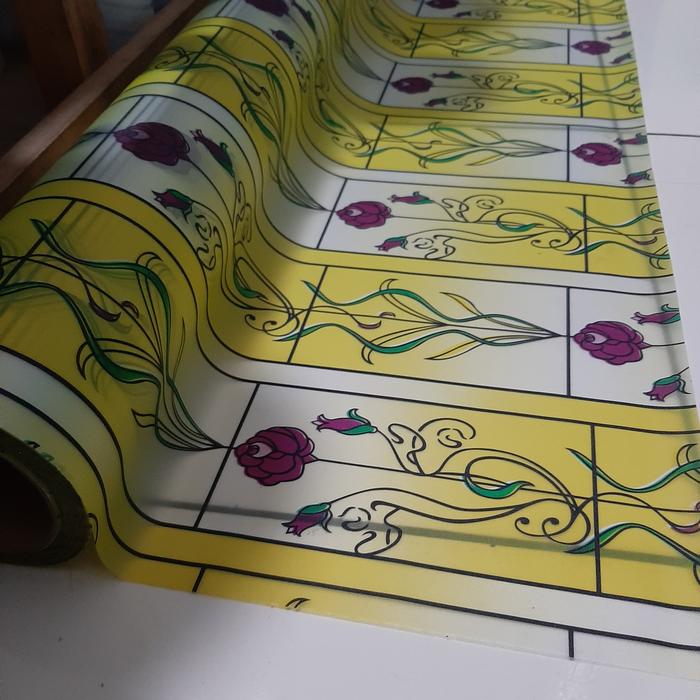 Gambar STICKER ANEKA MOTIF/STICKER KACA/STICKER KACA PINTU-JENDELA.L90cm - motif no 4 dari All stiker undefined Tokopedia