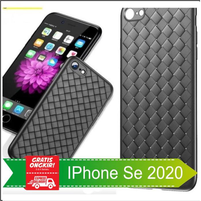 Gambar Soft Case I Phone Se 2020 Casing Woven Tenun Motif Anyaman dari Helo Aksesoris undefined Tokopedia