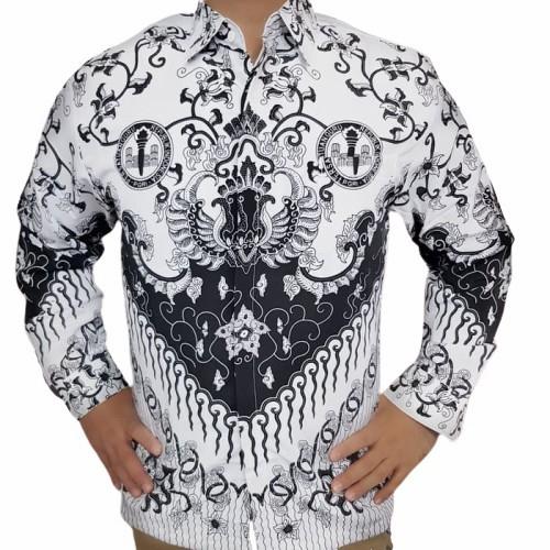 Gambar Baju Kemeja Batik Seragam PGRI Guru Pria-Wanita - Pria, XL dari H&P collection undefined Tokopedia