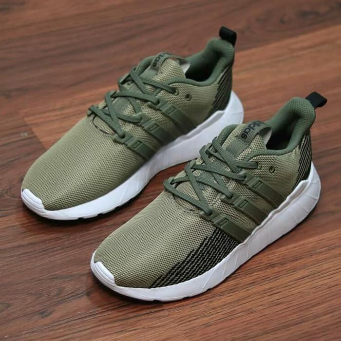 Adidas Questar Questar Flow Green SEPATU ADIDAS QUESTAR FLOW DARK