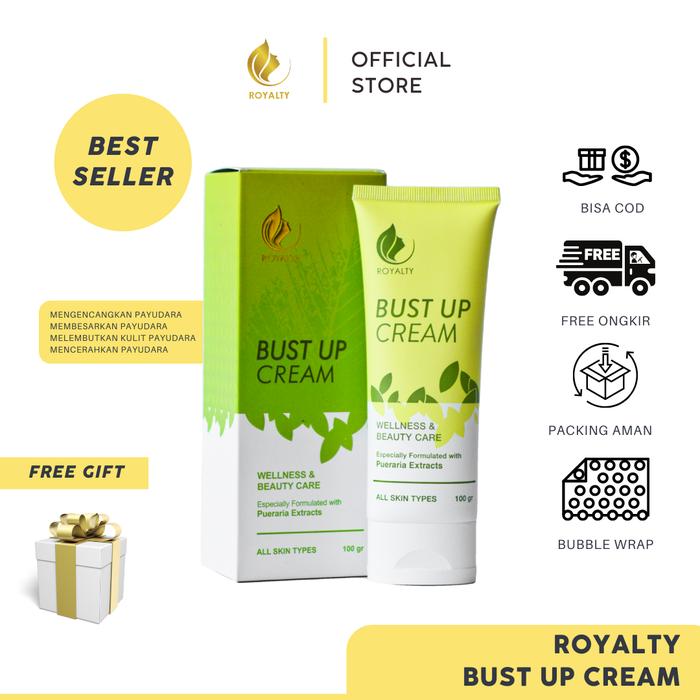 Gambar Royalty Bust Up Cream 100 Gram - Cream Pembesar Payudara Yang Ampuh dari Royalty Official undefined Tokopedia