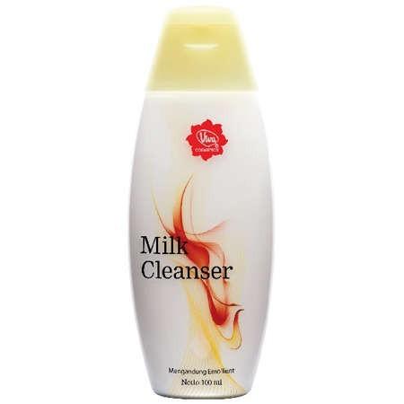 Gambar VIVA FACE TONIC & MILK CLEANSER & AIR MAWAR 100 ml - Face Tonic dari ElysiaIndonesia undefined 5 Tokopedia