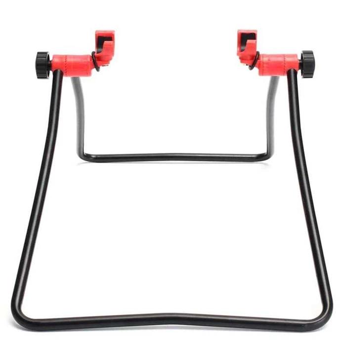 Gambar MIMRAPRO Paddock Stand Parkir Sepeda Racks Floor Bike Display - L151 - Hitam-Merah dari Domelton Store undefined Tokopedia