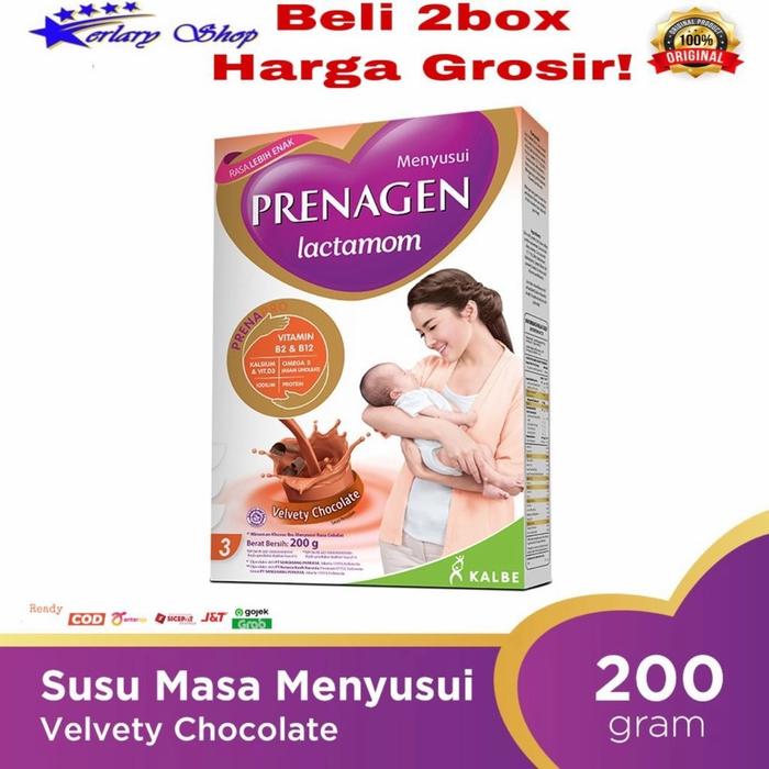 Gambar Prenagen Lactamom 200gr Rasa Vanila dan Coklat / nutrisi ibu menyusui - Coklat dari Erlary shop undefined Tokopedia