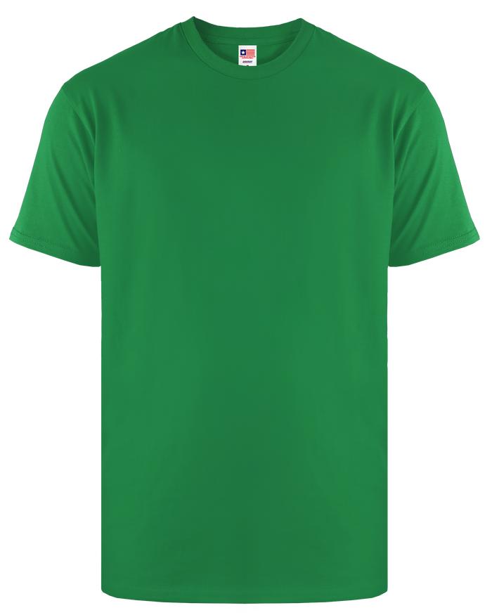 Gambar Part 3 - Kaos Polos New States Apparel 7200 Premium Cotton T-shirt - Irish Green, S dari New States Apparel Jakarta undefined Tokopedia