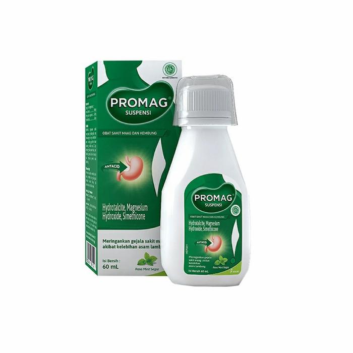 Gambar Promag, Obat Sakit Maag Liquid Suspensi 60Ml dari EL NUNO undefined Tokopedia
