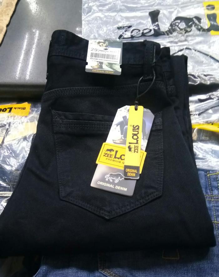Gambar zee Lois ORIGINAL,Celana Jeans Panjang Pria - zee Lois ORIGINAL Celana - Hitam, 28 dari Sadahan store undefined Tokopedia