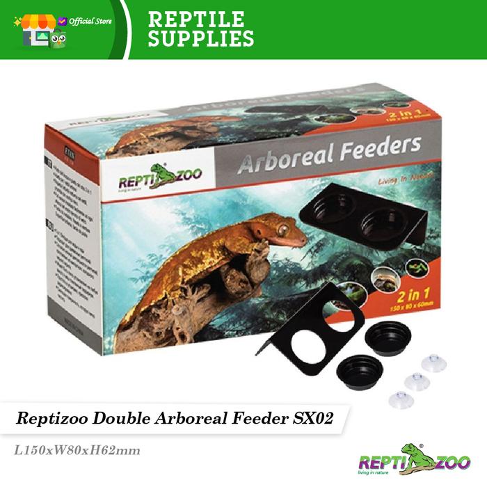 Gambar Reptizoo Arboreal Feeders - Tempat Makan Reptil - Double dari Reptizoo undefined Tokopedia