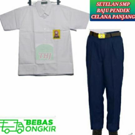 Gambar SETELAN SMP SERAGAM SEKOLAH SMP SIZE:S s/d L7 - setelan SMP, L dari HUMAIRA SCHOOL undefined Tokopedia