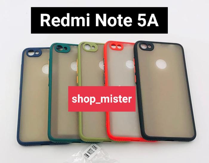 Case Softcase Matte Dove My Choice PC Redmi Note 5A Hitam